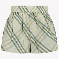 Burberry Marcy Kinder Meisjes Shorts In Mint
