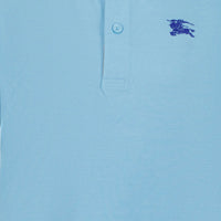 Burberry Johane Kinder Jongens Polo In Licht Blauw