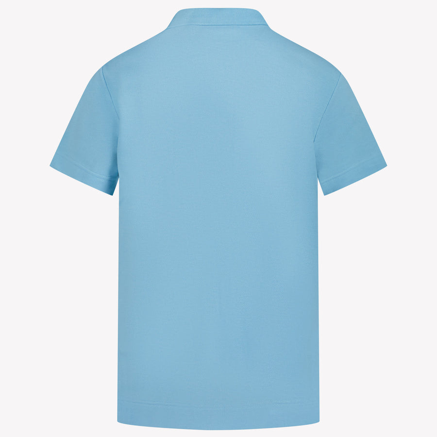 Burberry Johane Kinder Jongens Polo In Licht Blauw