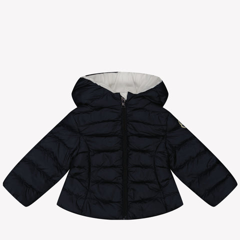 Moncler Ige Baby Meisjes Tussenjas In Navy