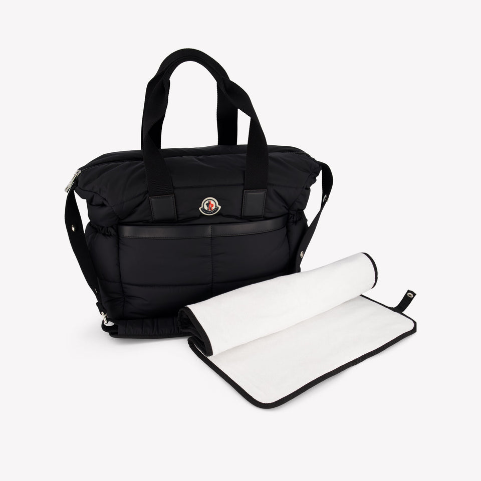 Moncler Baby Unisex Luiertas In Zwart