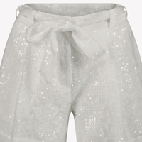 MonnaLisa Kinder Meisjes Shorts in Wit
