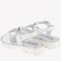 MonnaLisa Meisjes Sandalen in Wit