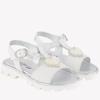 MonnaLisa Meisjes Sandalen in Wit
