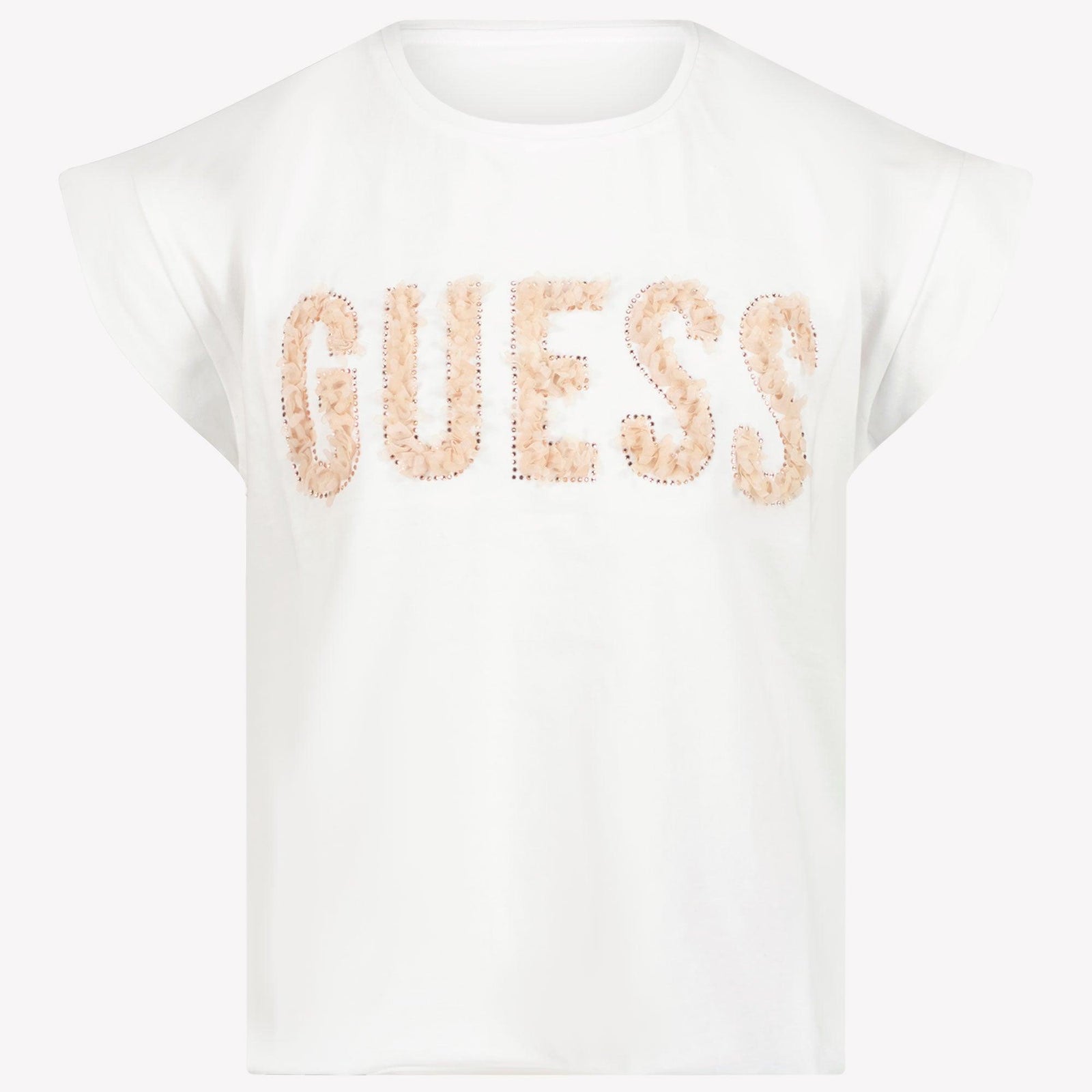 Guess Kinder Meisjes T-Shirt In Wit