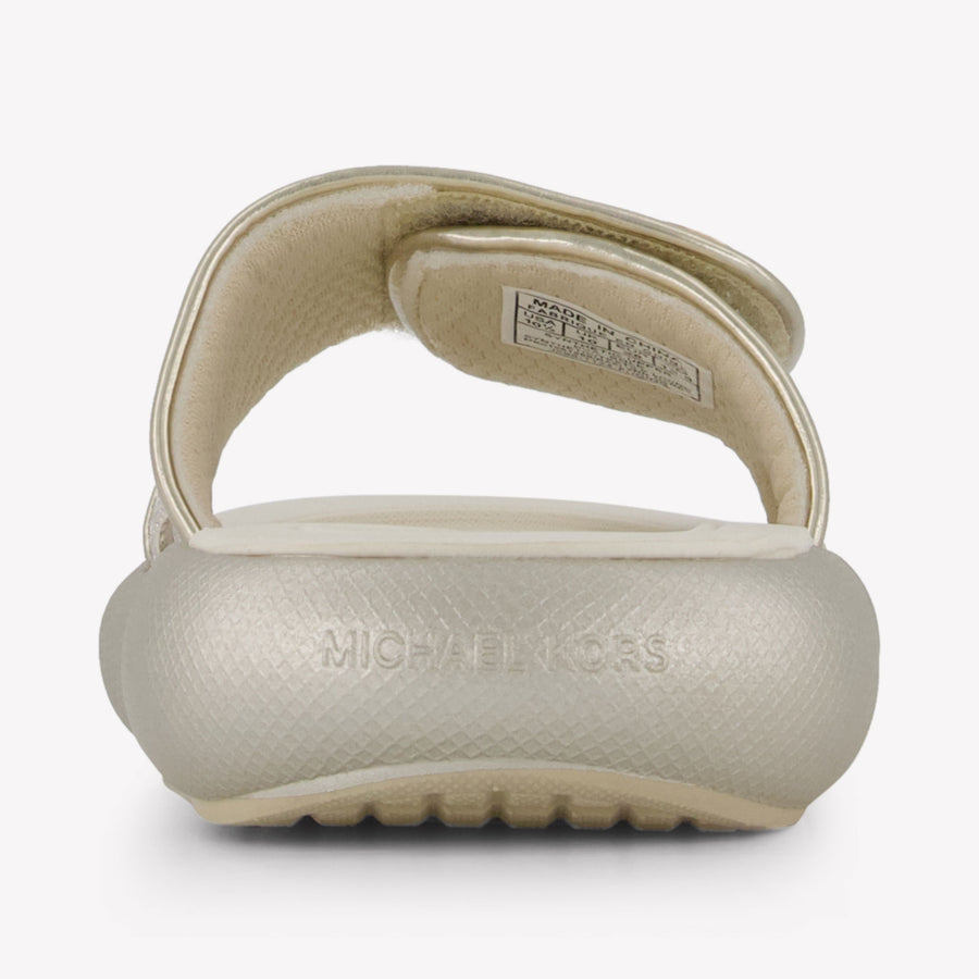 Michael Kors Raelynn Darby Meisjes Slippers In Goud