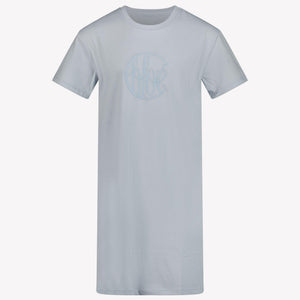 Chloe Kinder Meisjes Jurk In Licht Blauw