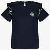 Chloe Kinder Meisjes T-Shirt In Navy