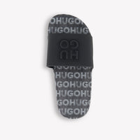 HUGO Kinder Jongens Slippers In Zwart