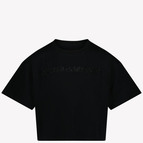 Marc Jacobs Kinder Meisjes T-Shirt In Zwart