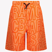 Marc Jacobs Kinder Jongens Zwemkleding In Fluor Oranje