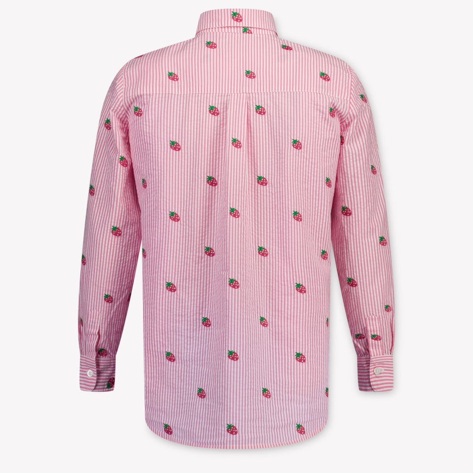 MC2 Saint Barth Kinder Meisjes Blouse In Roze