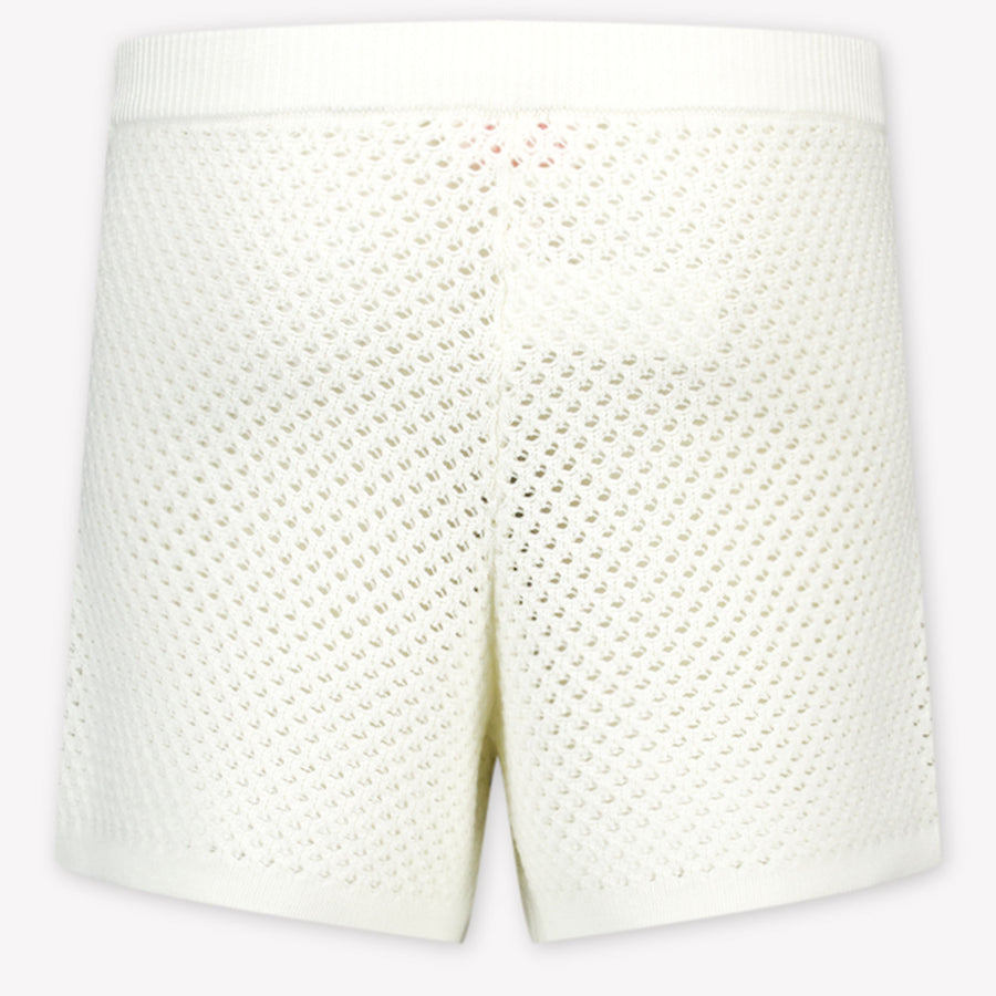 MC2 Saint Barth Kinder Meisjes Shorts In Off White