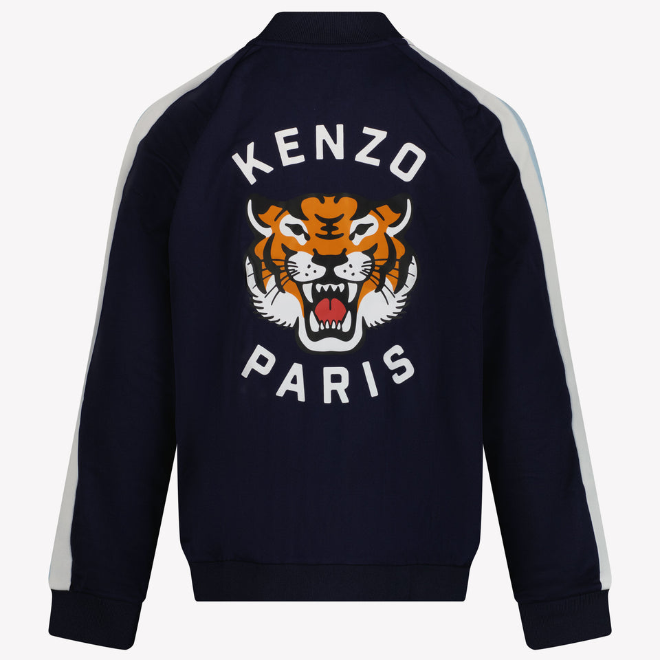 Kenzo Kids Kinder Jongens Vest In Navy