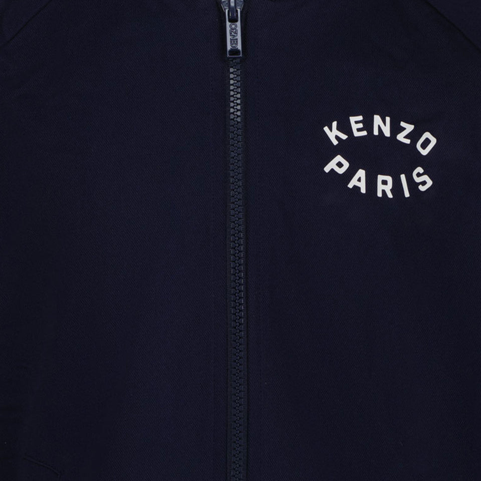 Kenzo Kids Kinder Jongens Vest In Navy