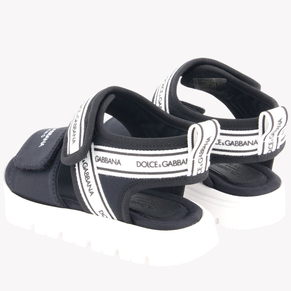 Dolce & Gabbana Unisex Sandalen In Zwart