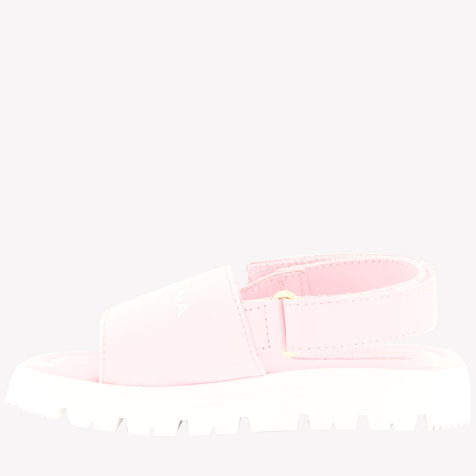 Dolce & Gabbana Meisjes Sandalen In Licht Roze