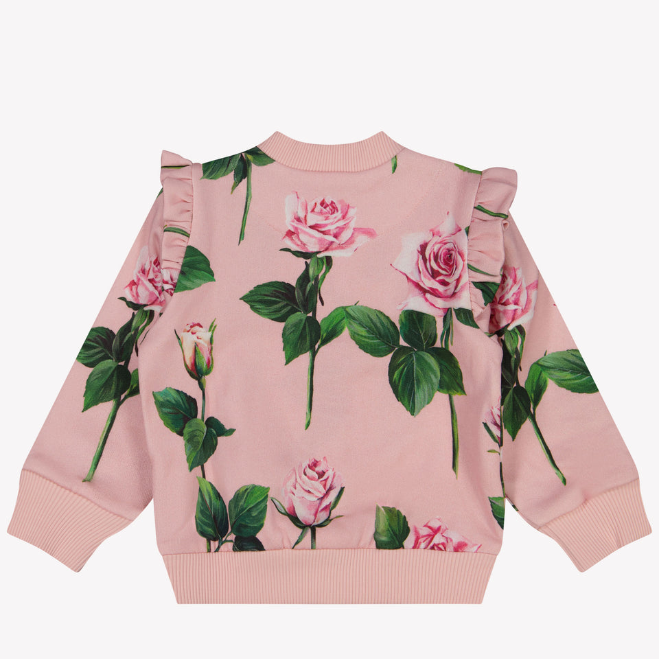 Dolce & Gabbana Baby Meisjes Vest In Licht Roze