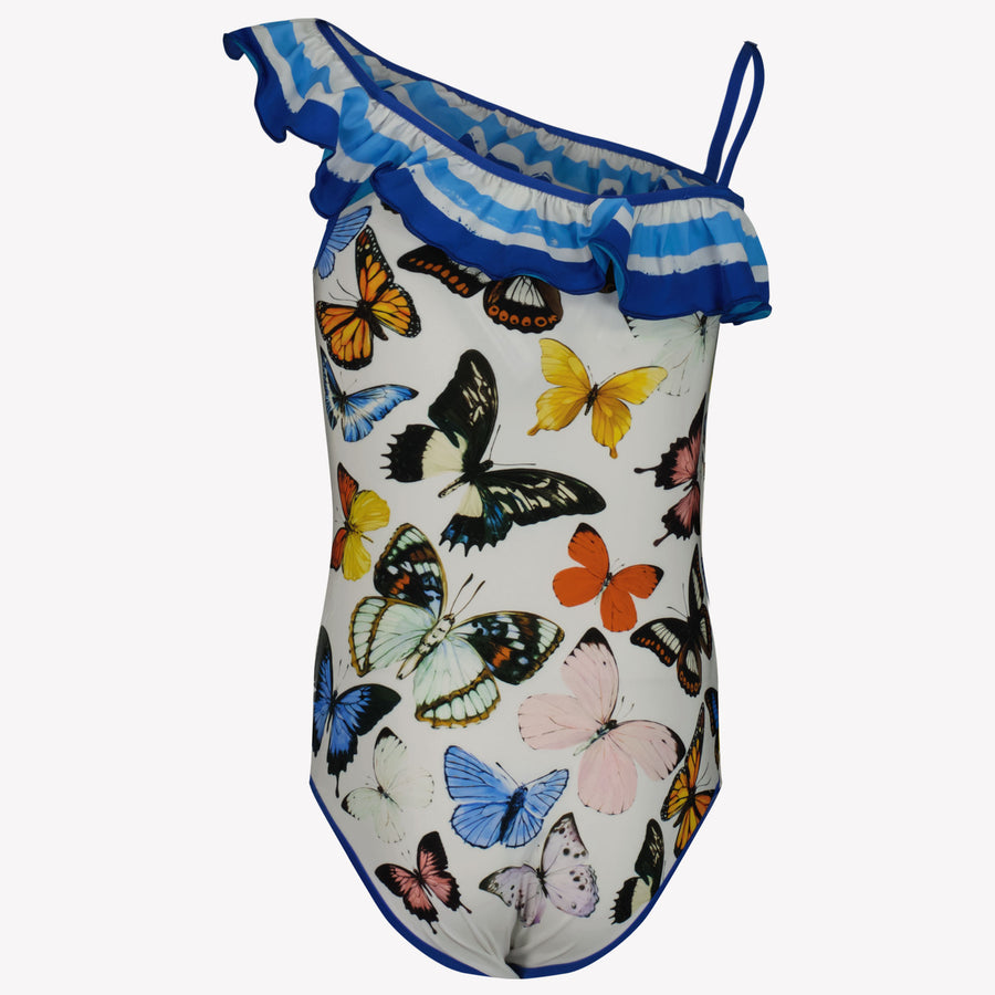 Dolce & Gabbana Kinder Meisjes Zwemkleding In Wit