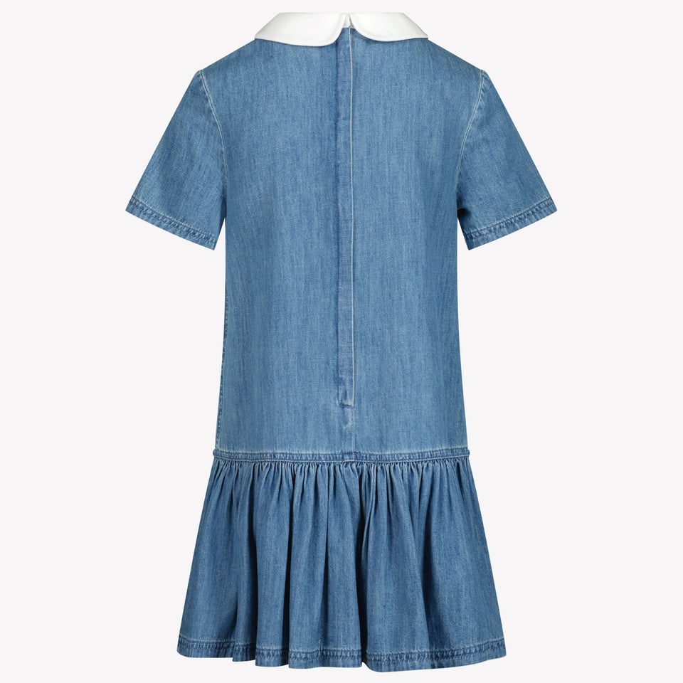 Dolce & Gabbana Kinder Meisjes Jurk In Jeans