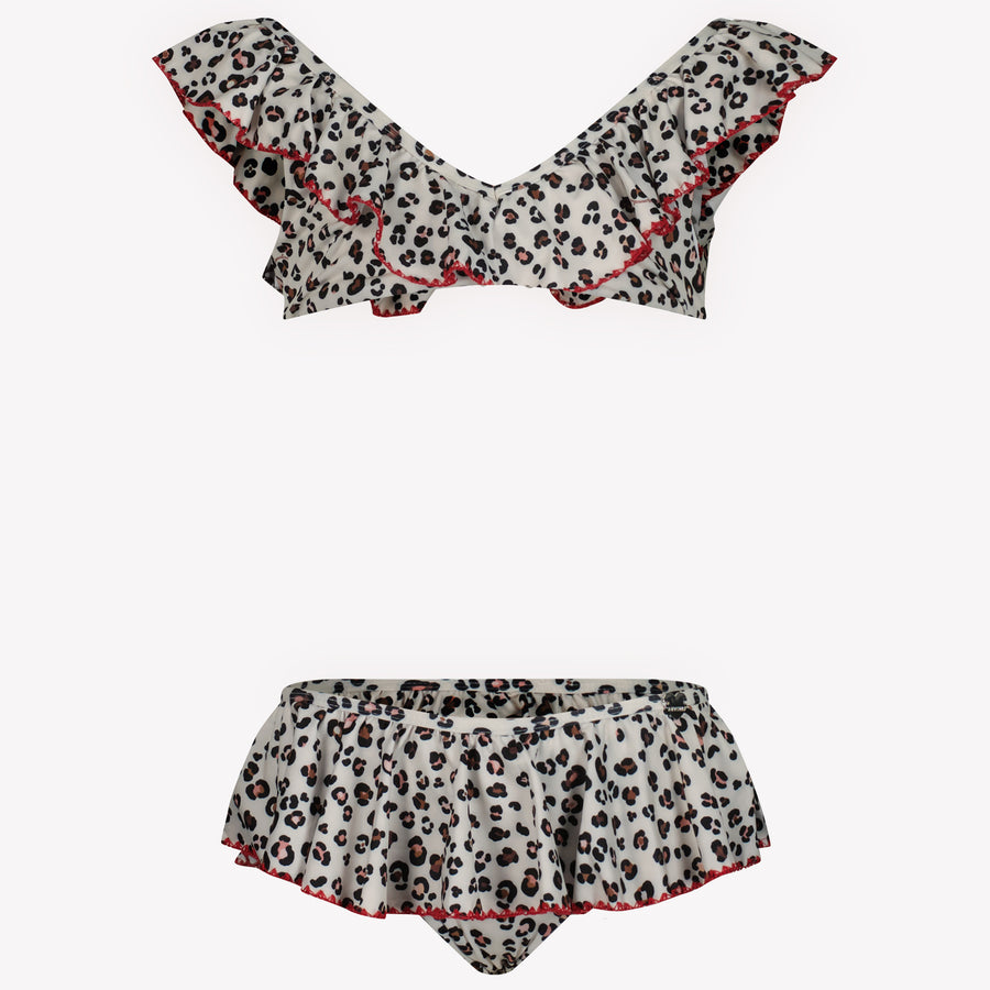 MonnaLisa Kinder Meisjes Zwemkleding in Panter