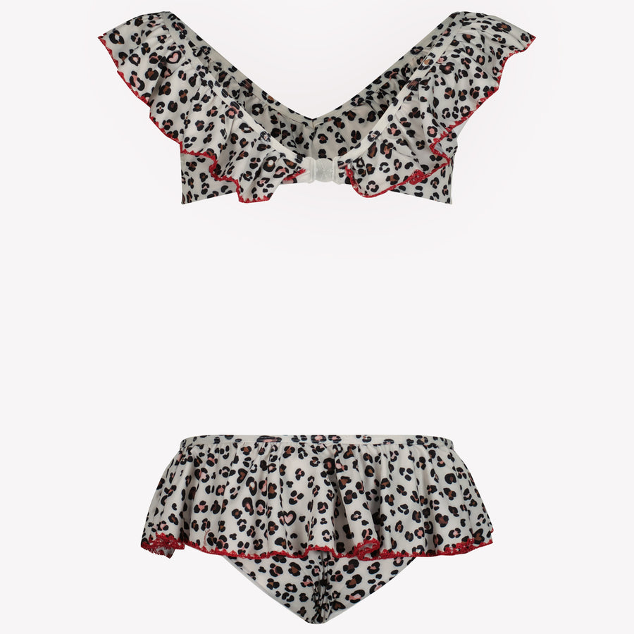 MonnaLisa Kinder Meisjes Zwemkleding in Panter