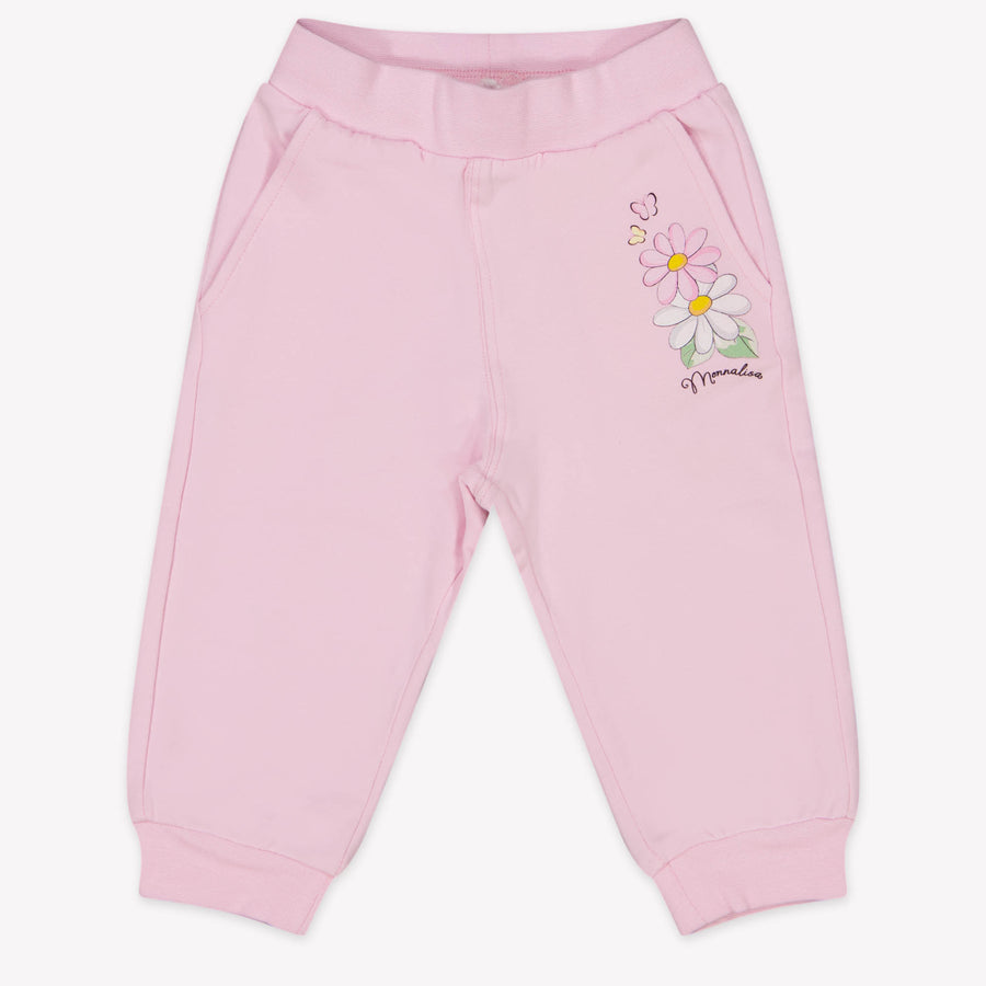 MonnaLisa Baby Meisjes Broek in Licht Roze