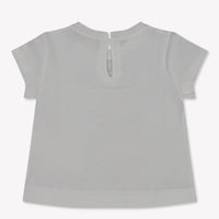 MonnaLisa Baby Meisjes T-Shirt in Wit