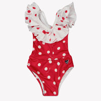 MonnaLisa Baby Meisjes Zwemkleding in Rood