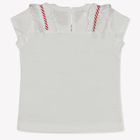 MonnaLisa Baby Meisjes T-Shirt in Wit