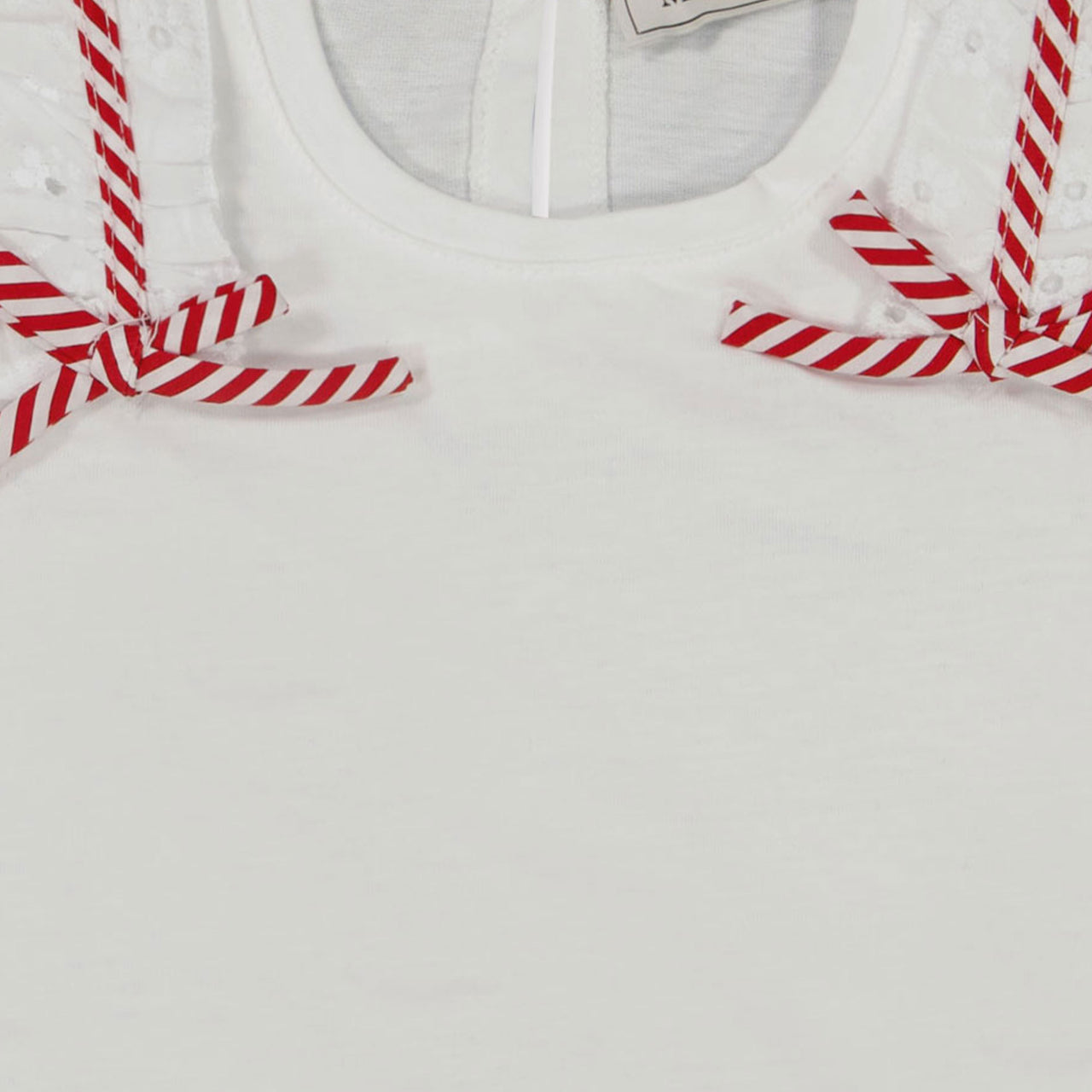 MonnaLisa Baby Meisjes T-Shirt in Wit