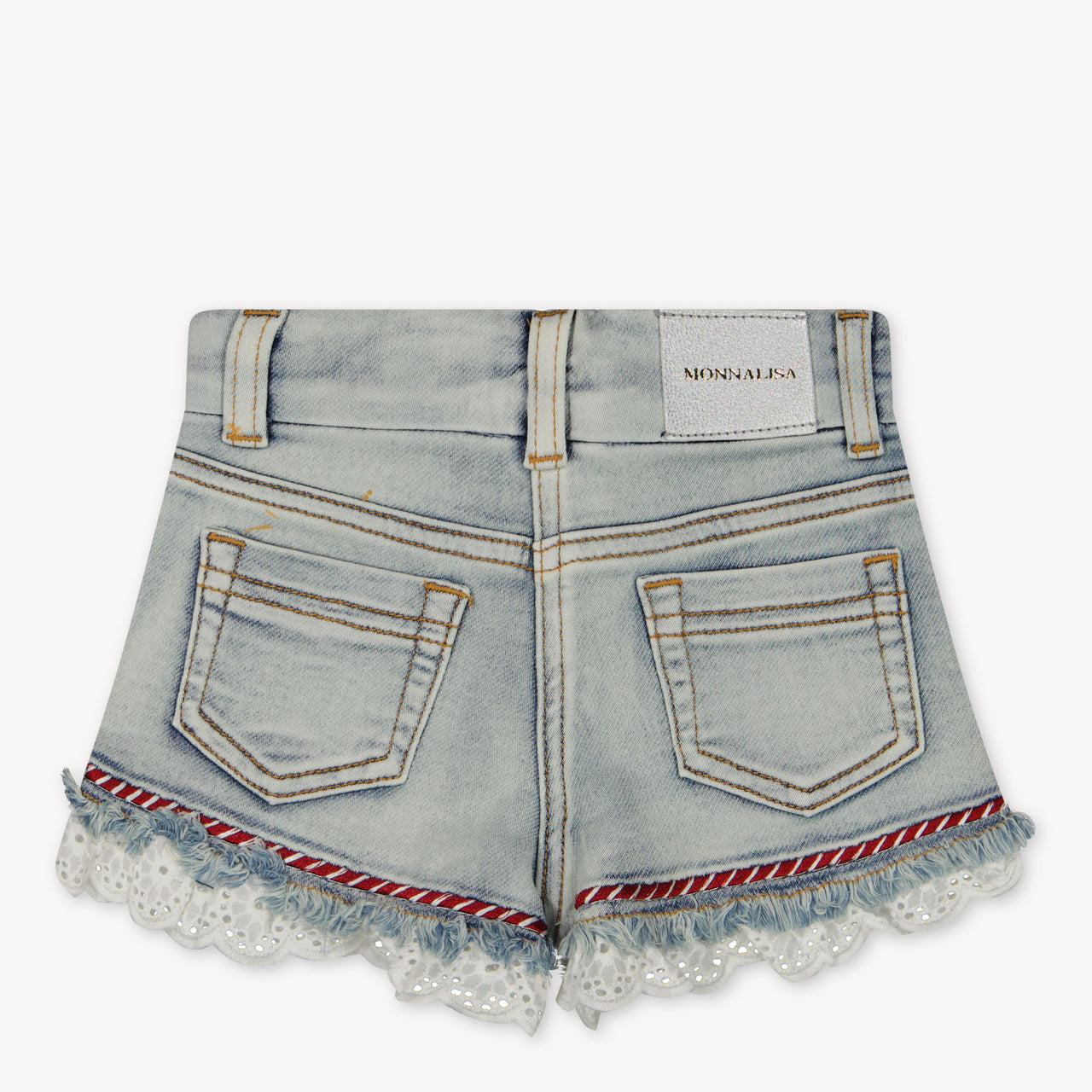 MonnaLisa Baby Meisjes Shorts in Jeans