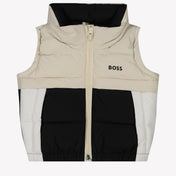 Boss Baby Meisjes Bodywarmer In Licht Beige