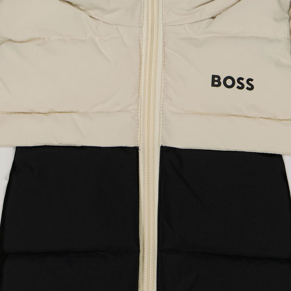 Boss Baby Meisjes Bodywarmer In Licht Beige