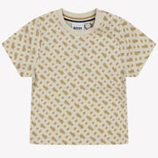 Boss Baby Jongens T-Shirt In Licht Beige