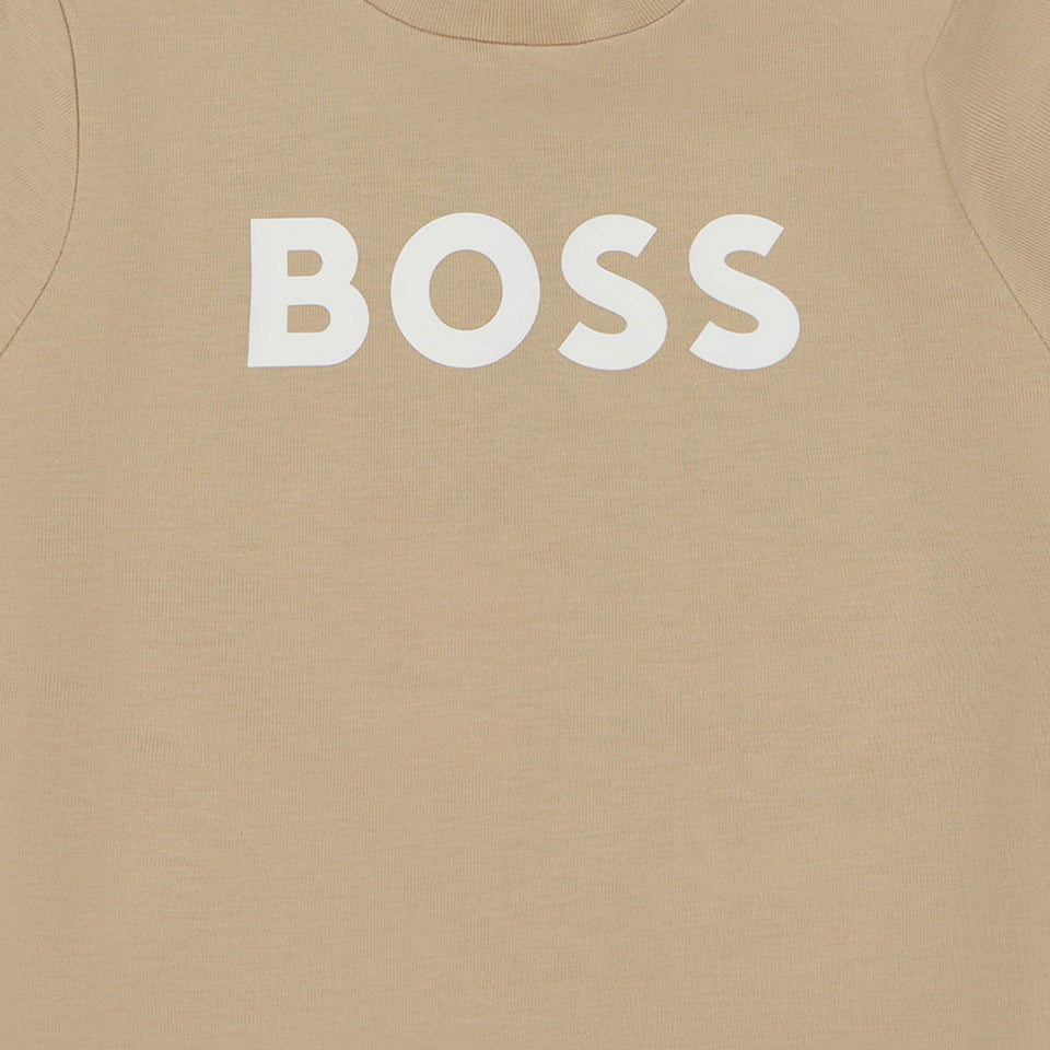 Boss Baby Jongens T-Shirt In Beige