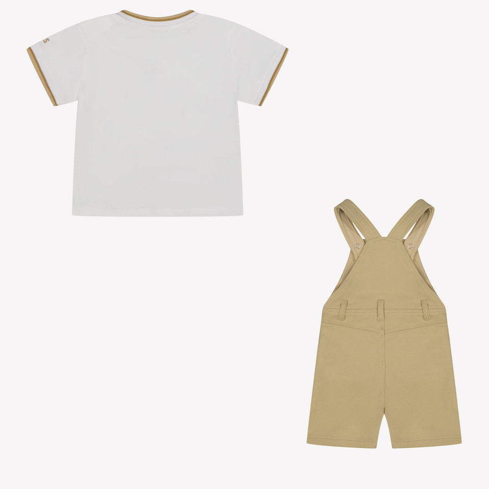 Boss Baby Jongens Setje In Licht Beige