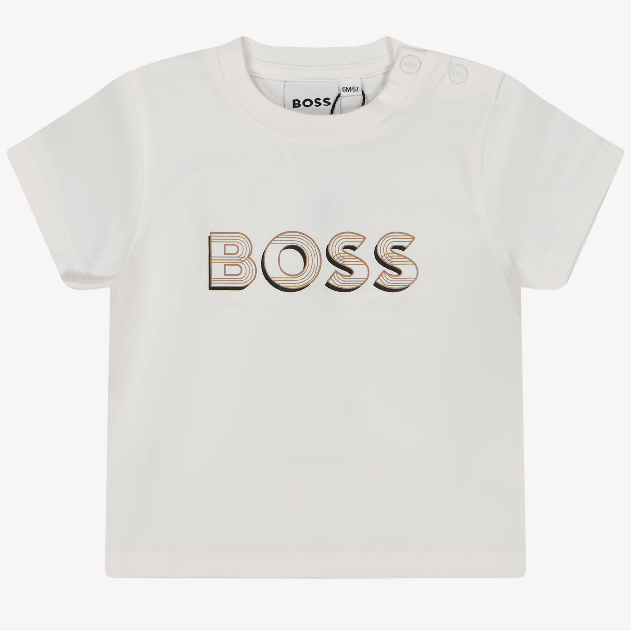 Boss Baby Jongens T-Shirt In Wit