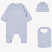 Givenchy Baby Unisex Boxpakje In Licht Blauw