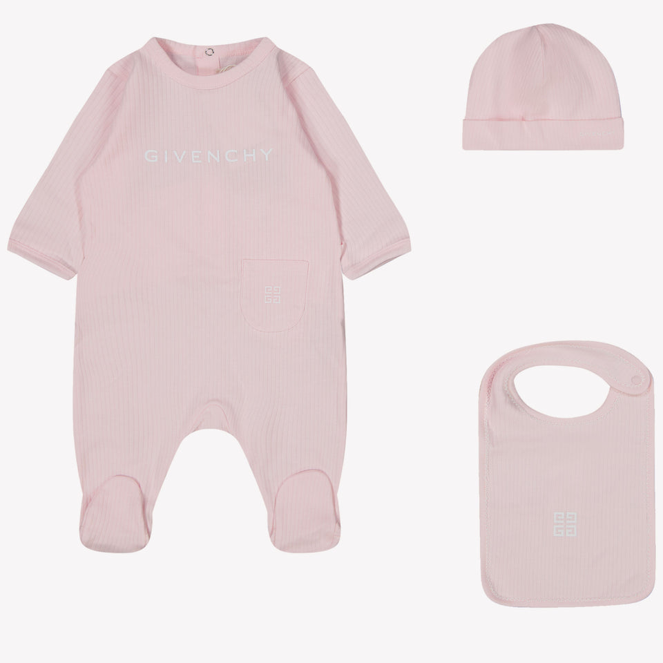 Givenchy Baby Meisjes Boxpakje In Licht Roze