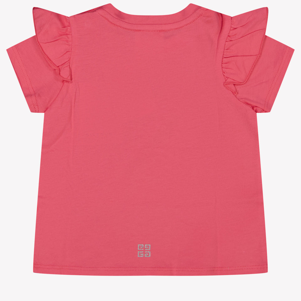 Givenchy Baby Meisjes T-Shirt In Fuchsia