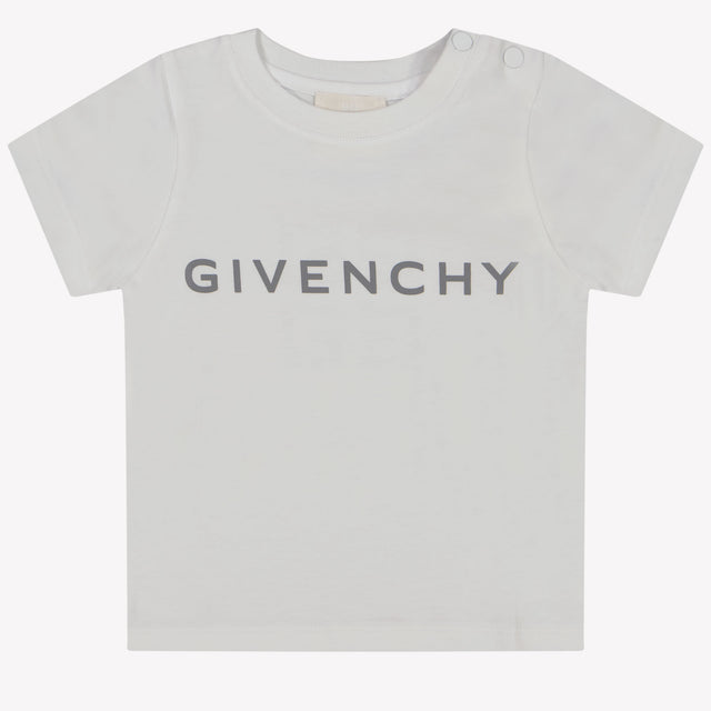 Givenchy Baby Jongens T-Shirt In Wit