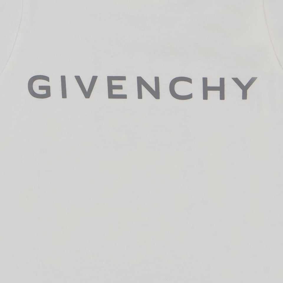 Givenchy Baby Jongens T-Shirt In Wit