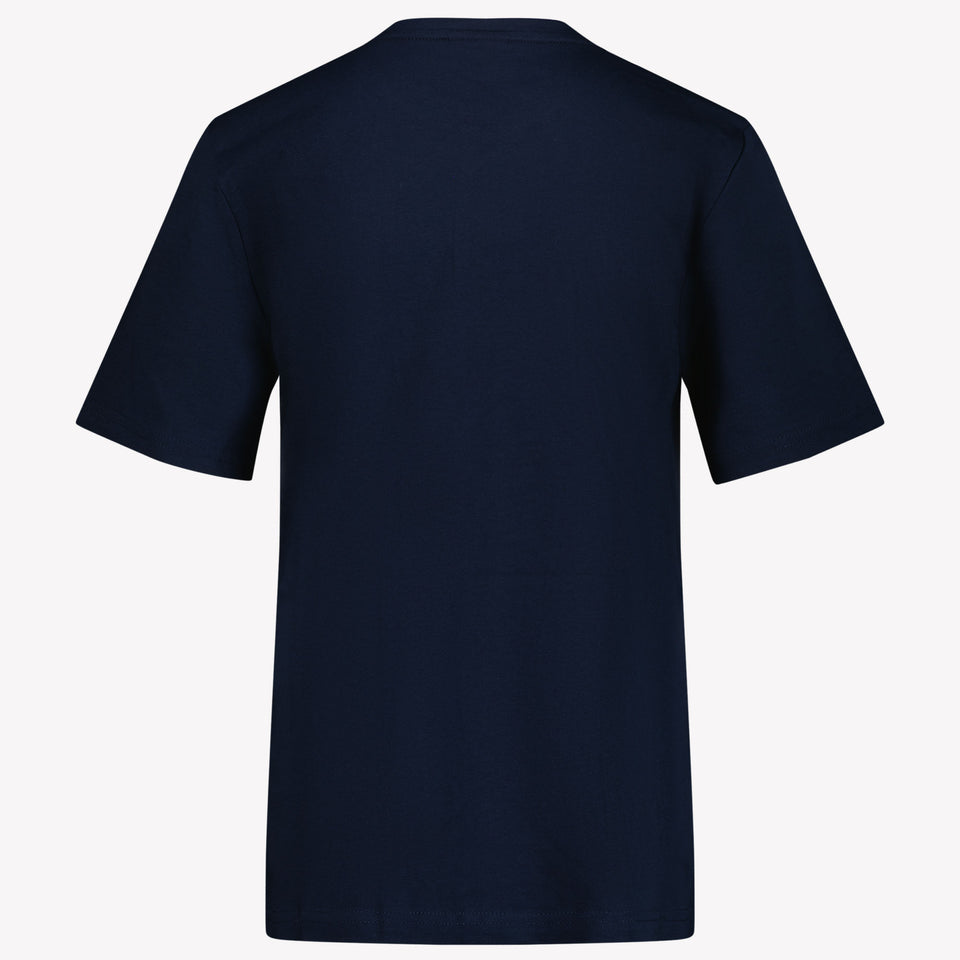 Boss Kinder Jongens T-Shirt In Navy