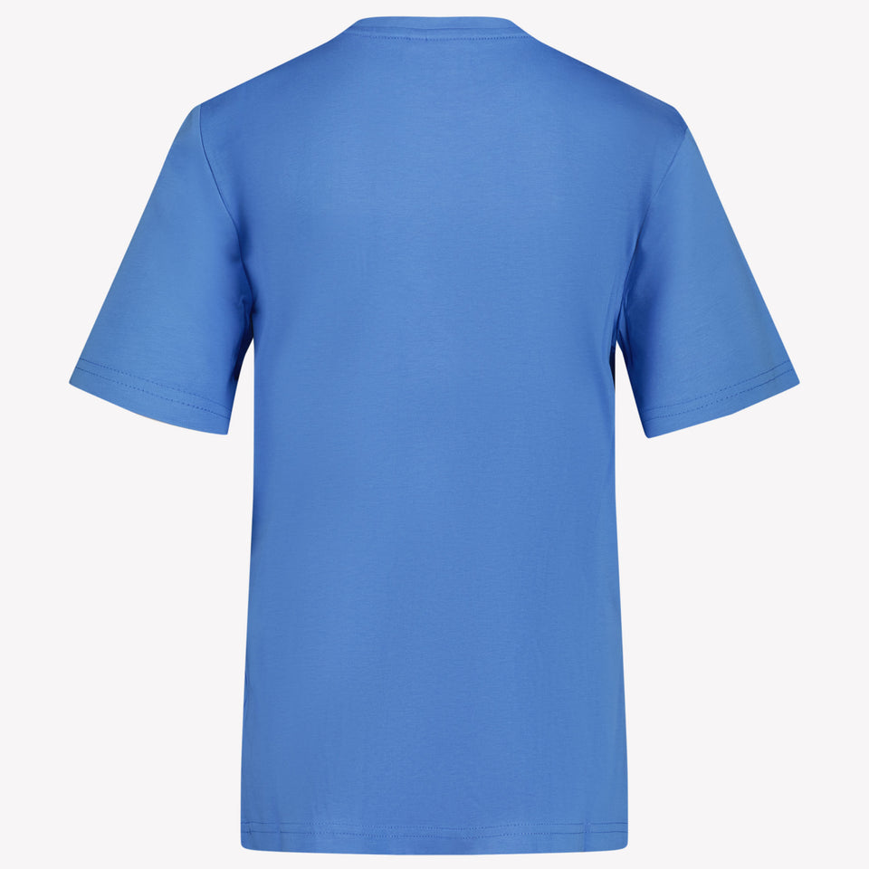 Boss Kinder Jongens T-Shirt In Blauw