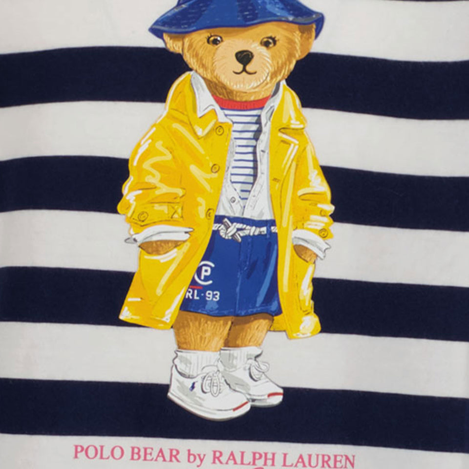 Ralph Lauren Kinder Meisjes Jurk In Navy