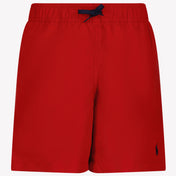 Ralph Lauren Kinder Jongens Zwemkleding In Rood