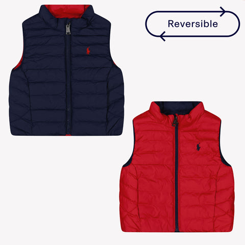 Ralph Lauren Baby Unisex Bodywarmer In Navy