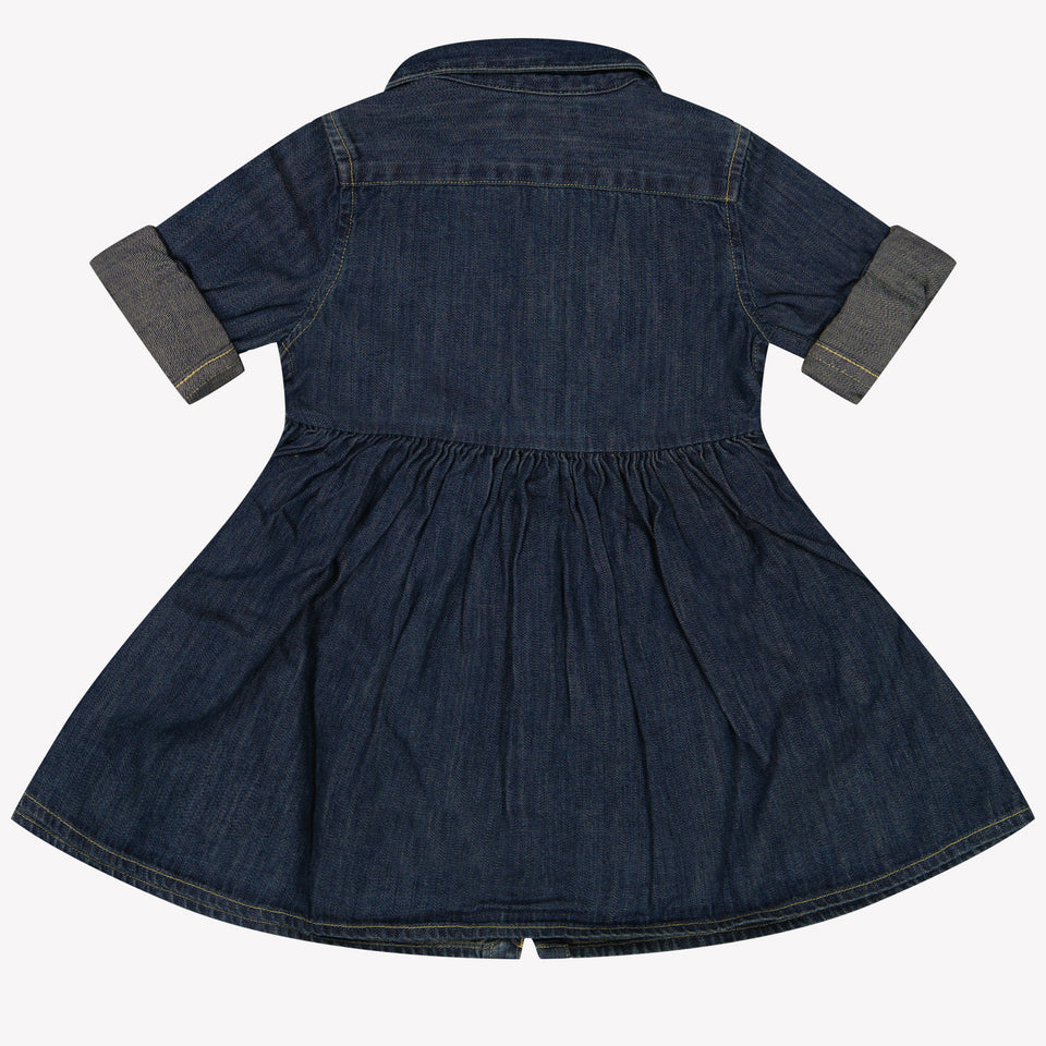 Ralph Lauren Baby Meisjes Jurk In Jeans