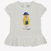 Ralph Lauren Baby Meisjes T-Shirt In Wit